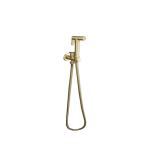 Bidetdouche of toiletdouche Grifo met stopkraan en slang 120 cm geborsteld goud