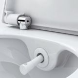 Douche WC wandcloset met douchefunctie en Softclose closetzitting