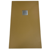 DOUCHEBAK COMPOSIET SOLID 70X120CM EGAAL BRUINBEIGE RAL1011